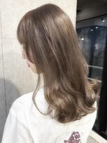 ラヴィズム 松崎店(LUVISM)&nbsp;10代20代30代ミルクティーベージュダブルカラーケアブリーチ