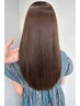 [縮毛矯正]カット+ファイバープレックスストレート+リペアTR付  ￥13000