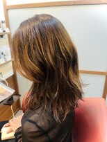 ムードコア 関内店(mu;d Coa) 華やかレイヤーロングスタイル