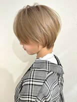 ショートボブ髪型30代40代50代前髪あり前髪なし面長丸顔【荒牧】
