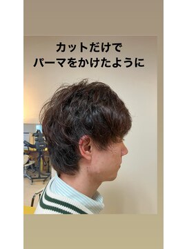 美容室 ステラ ツーブロックマッシュレイヤーウルフ