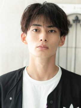 メンズヘア ビーセカンド 草加店(MENS HAIR B-2) ラフな質感が魅力なソバージュ束感ルーズヘアE草加