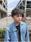 メッシュキャップハイライト×ホワイトシルバー