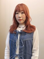 ニール 名古屋 伏見 丸の内(NEELU)&nbsp;【Neelu_misa】アプリコットオレンジ