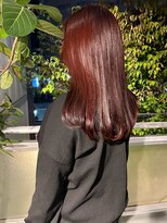 ツイギー 宮西店(TWiGGY) 艶髪、ピンクブラウンカラー