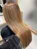 【濃厚保湿】髪質改善プラチナ+選べるトリートメント+クイックマイクロバブル
