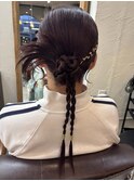 成人式ヘア☆個性派カチモリ