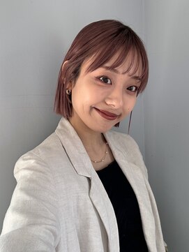 ガーランド (Garland) ☆切りっぱなしボブ/暖色カラー/前髪/原宿神宮前