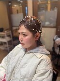 ボブアレンジヘアセット
