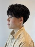 【メンズ】大人かわいいニュアンスカール