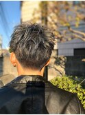 【＋ONE 自由が丘】『フェザーマッシュ』刈り上げツーブロ