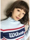 ◆小顔前髪＋ふんわりボブ【自由ヶ丘髪質改善オージュアサロン】