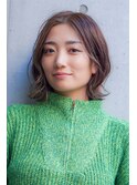20代30代40代　外ハネロブ　ウェーブ