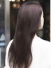 【髪質改善】カット+カラー+Aujuaインメトリィ7STEPトリートメント￥14850