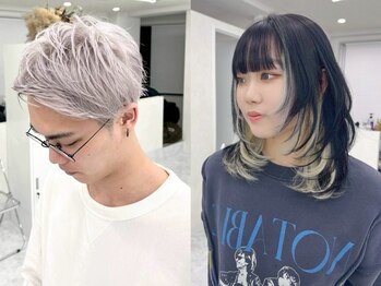 エイル 茶屋町(Eir)の写真/【気軽に楽しむ、最新トレンド。】梅田エリア最安値*カットカラーTR¥3,500/インナーカラー¥8,000