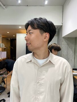 ディーエックス ウエスト(Dxxxx WEST) メンズ毛流れツーブロック