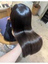 ロンド シャルム 吉祥寺(Lond charme)&nbsp;暗めカラー/髪質改善/マロンベージュ/くすみベージュ/吉祥寺