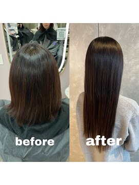 ガルボヘアー 名古屋栄店(garbo hair) なじみ重視×自然仕上げエクステ
