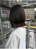 切りっぱなし外ハネbob