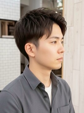 井上尚弥風メンズショートカット