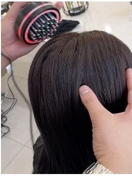 モノポーラRF×赤色LED×EMS育毛環境整える