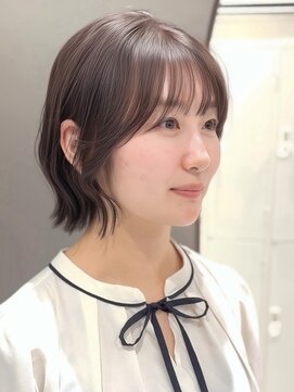 サンドイエナ 横浜店(sand yena) くびれボブ×ココアブラウン