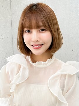 アグノス 青山(Agnos) 似合わせカットシースルーバング美髪愛されエアリーカール