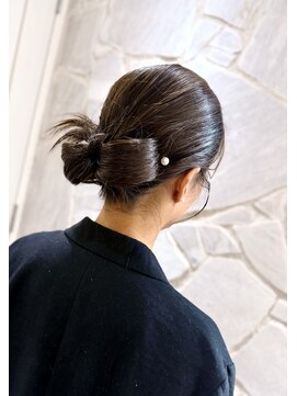 アローラ バイ ヘッドライト 横浜関内店(AROLA by HEADLIGHT) リボンカチ盛り