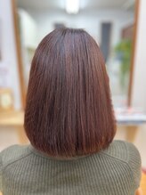 ヘアーサロン ジラフ(hair salon Giraffe)&nbsp;国産ヘナカラー＋カット(ロング)