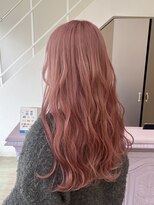 タイドヘアー 茨木2号店(TIDE HAIR) コーラルピンクカラー