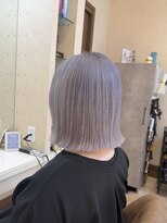 メルク(merc) レイヤー ボブ ショート インナーカラー 韓国