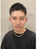 【MENS限定】カット+選べるオプション+シャンプー+ブロー+スタイリング¥4900