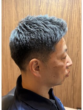 クラージュ(Courage) メンズショートシルバーワックス仕上げ