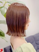 ジアン バイ ミルボン NU茶屋町+(GIEN by milbon)&nbsp;ボブ/切りっぱなしボブ/丸くならないボブ/大人ボブ/タッセルボブ