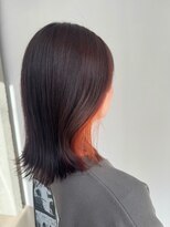 ユッカ エルア 武庫之荘南口(YUCCA elua) 【 YUCCA 】大人可愛い20代30代40代外ハネ/インナーカラー