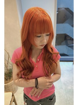 エイト ヘアサロン 渋谷本店(EIGHT) オレンジ♪