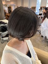 カノエ 山口小郡店(canoe) ボブ×アッシュブラウン