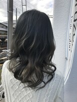 ヘアーメイク コラソン(hair make corazon)&nbsp;似合わせカットメルティカラー着物フェミニンロング