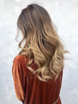 へアメイクワンプラス 四日市(HAIR MAKE ONEplus) グラデーション 大人かわいい☆透け感ビンテージベージュ