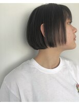 バランス ヘアーデザイン(BALANCE hair design) 透け感！！首出しショートボブ
