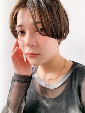 ヴェルダ 池袋店(verda) 耳かけラフボブ×ナチュラルフォギーベージュ＊fukuda