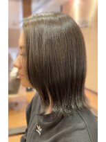 カーサインフィニテイ Hair Design caRsa INFINITY 切りっぱなしロブ