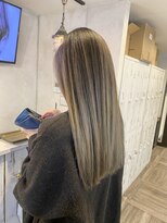 オースト ヘアー ステラ 新宿店(Aust hair Stella) バレイヤージュ{KIZASHI}