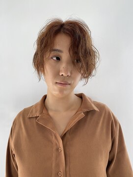 スティードトーキョー(Steed Tokyo) rough wave perm × bob