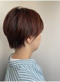 Lien☆イノアカラーオレンジ×ショートマッシュ