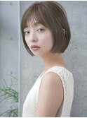 前髪あり小顔大人内巻きボブ20代30代40代【AIN.表参道】川原大地