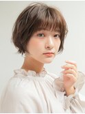 北山謙三☆フェミニンショートボブ