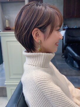 ザシー オモテサンドウ(The C) 大人かわいい小顔ショートボブショートヘア20代30代40代表参道