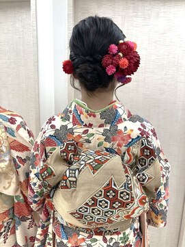 リサ 恵比寿(risa.) 振袖お着付け＋ヘアセット