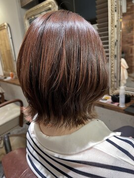 ムーン(moon) #似合わせカット #アースカラー #くびれヘア #デザインカラー